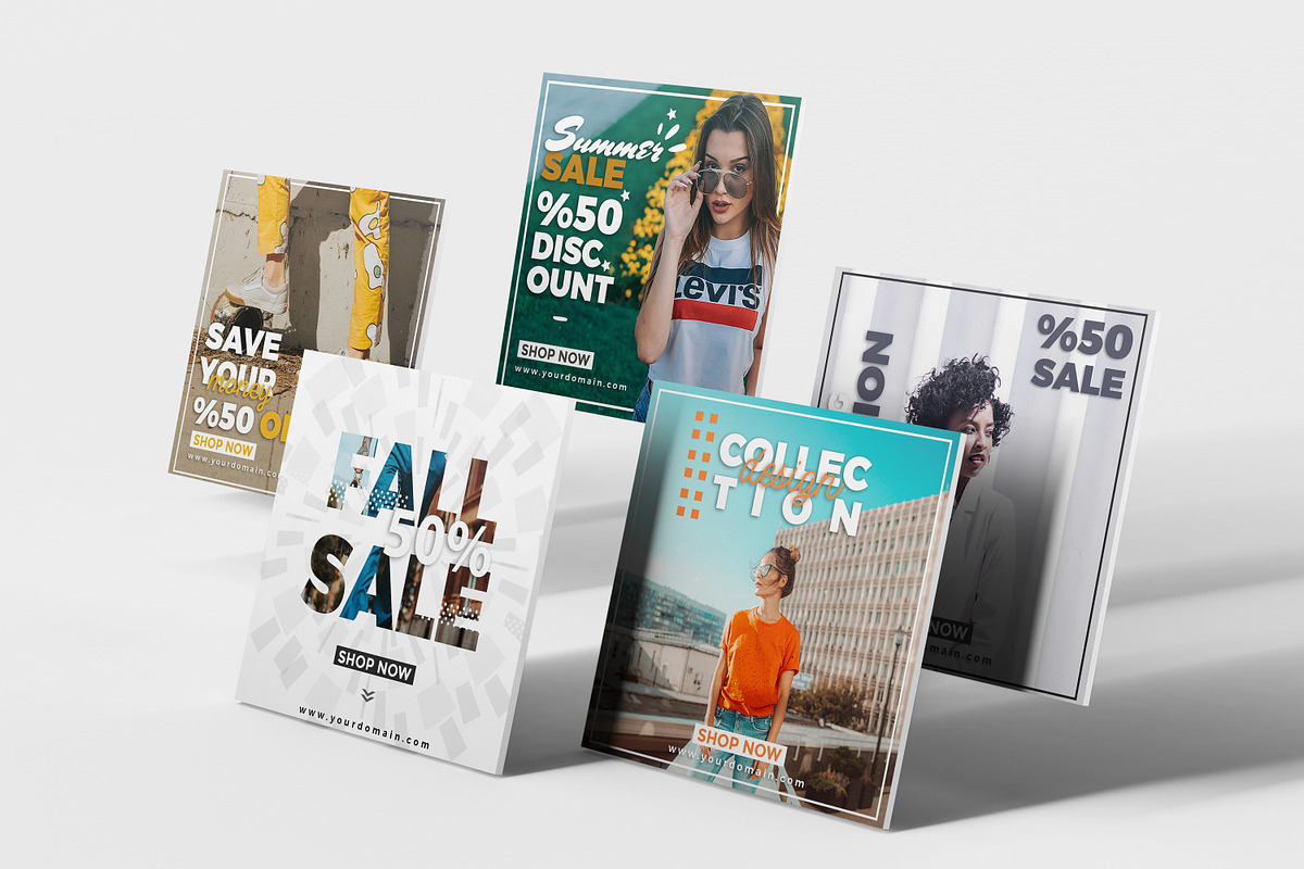 Instagram Post Template - Sale, a Social Media Template by illycreative