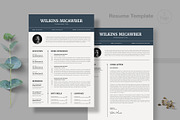 Modern Professional Resume CV Design, a Resume Template by PixelStudio (Thumbnail 2 of 5)