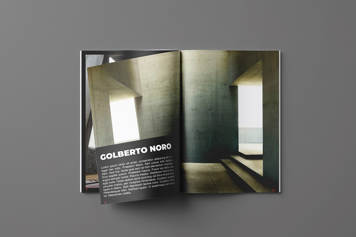ARCH Magazine / Ebook Template Canva, a Magazine Template by Ompie Agrino (Photo 6 of 9)