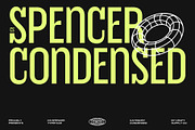 Spencer – Condensed Font, a Sans Serif Font by Craft Supply Co. (Thumbnail 1 of 8)