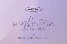 Washington Ink Pen Handwritten Font