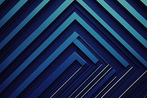 Abstract Blue Geometric Pattern Deep, a Photo by Pixeness Studio