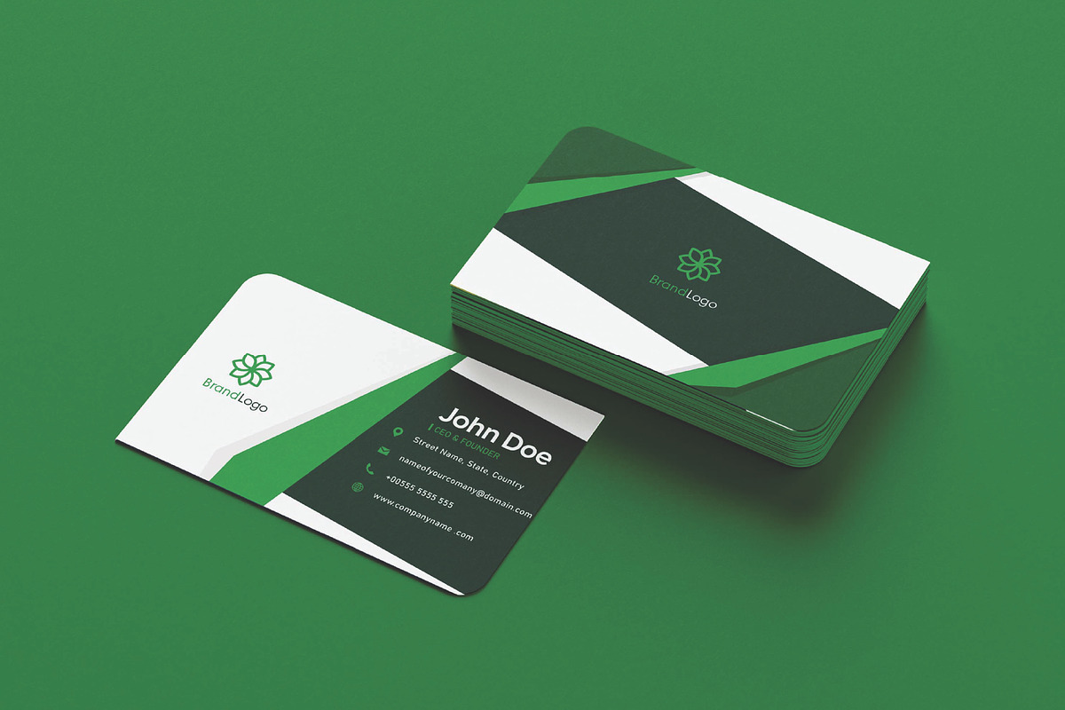Nature business card template, a Business Card Template by Workhu (Photo 5 of 5)