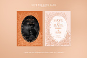 Peach Floral Wedding Templates, a Print Template by Shwet Art (Thumbnail 3 of 10)