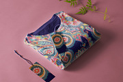 Rainbow paisley, a Pattern Graphic by kateja (Thumbnail 7 of 10)