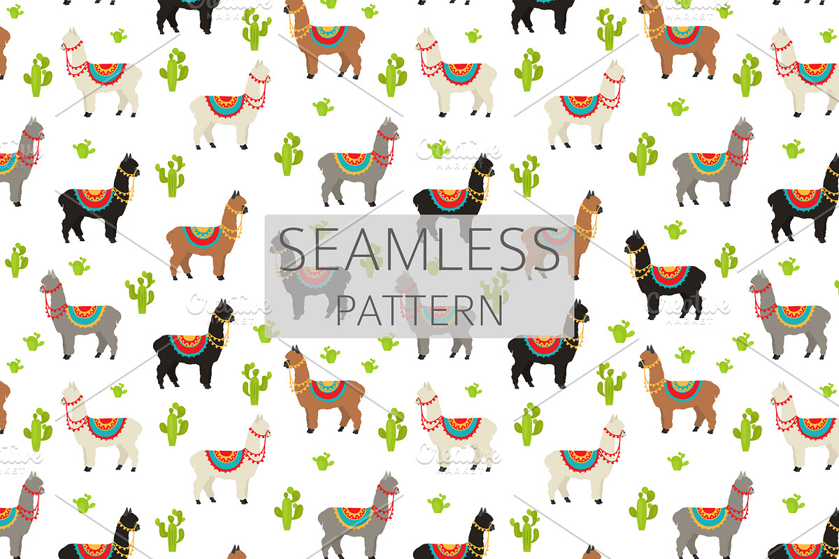 Alpaca clip art, an Animal Illustration by pet design shop (Photo 5 of 5)