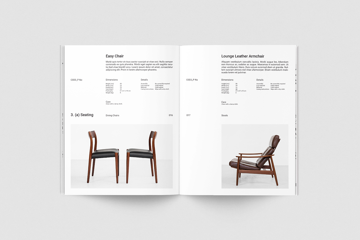 Furniture Catalog, a Brochure Template by silukEight (Photo 9 of 21)