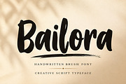 Bailora, a Handwritten Font by Wow Magic (Thumbnail 1 of 4)