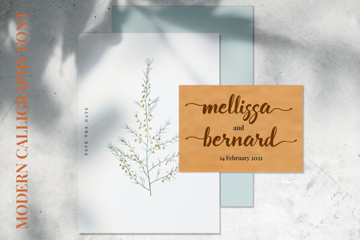 callissta // Modern Calligraphy., a Script Font by syabab studio (Photo 5 of 10)