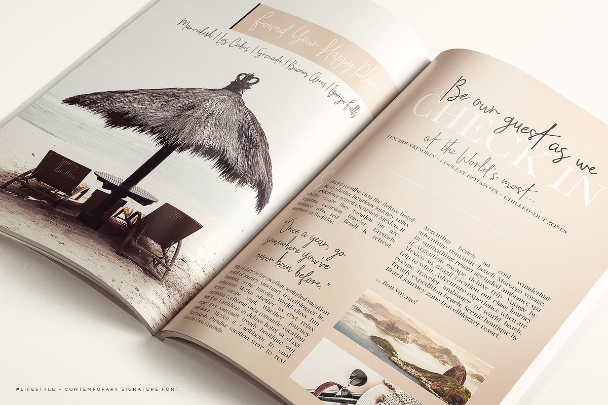 #lifestyle | SIGNATURE SCRIPT FONT, a Script Font by Sophia J Caldwell (Photo 11 of 17)