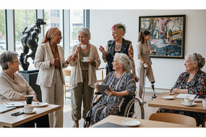 Group of diverse mature women, a Business Photo by Igor Tichonow