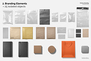 Sticker's Branding Mockup Bundle, a Packaging Mockup by Mocku (Thumbnail 11 of 25)