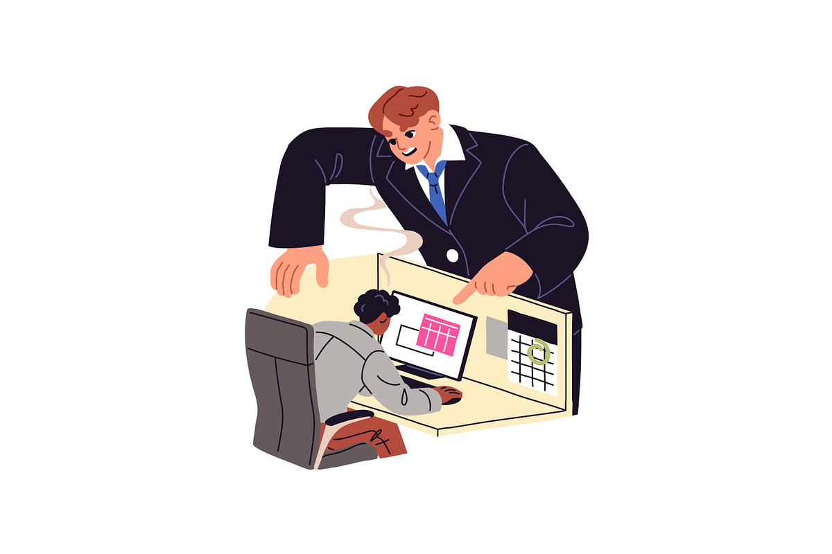 Overworking, work overload concept, a Work Illustration by PaperTrident (Photo 8 of 9)