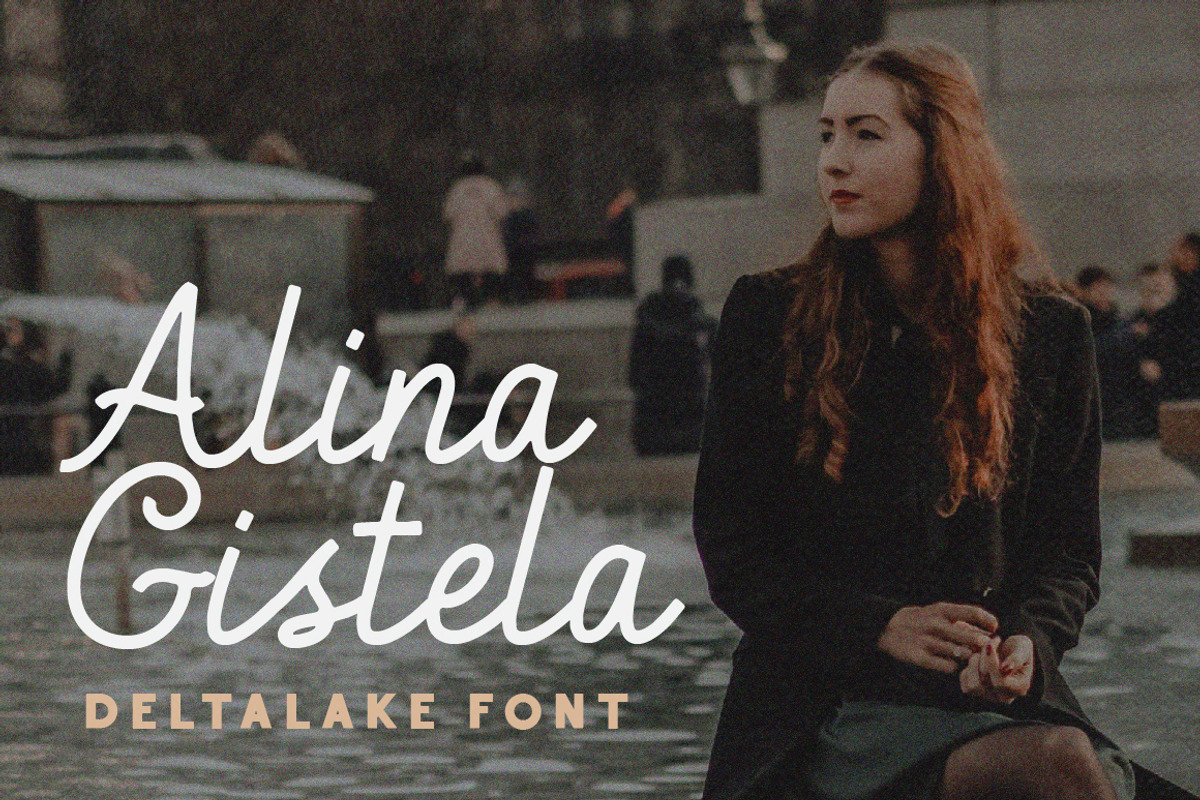Delta Lake - Vintage Script Font Duo, a Script Font by Typebae (Photo 7 of 8)