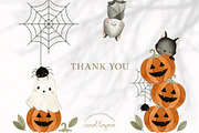 Watercolor Cute Halloween Set, a Decorative Illustration by Carol Lozove (Thumbnail 26 of 26)