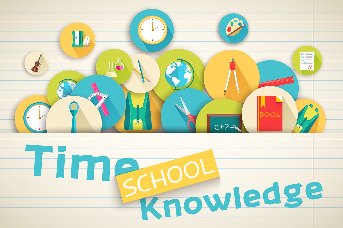 back to school icons vector concept, an Icon by LineTale (Photo 3 of 5)