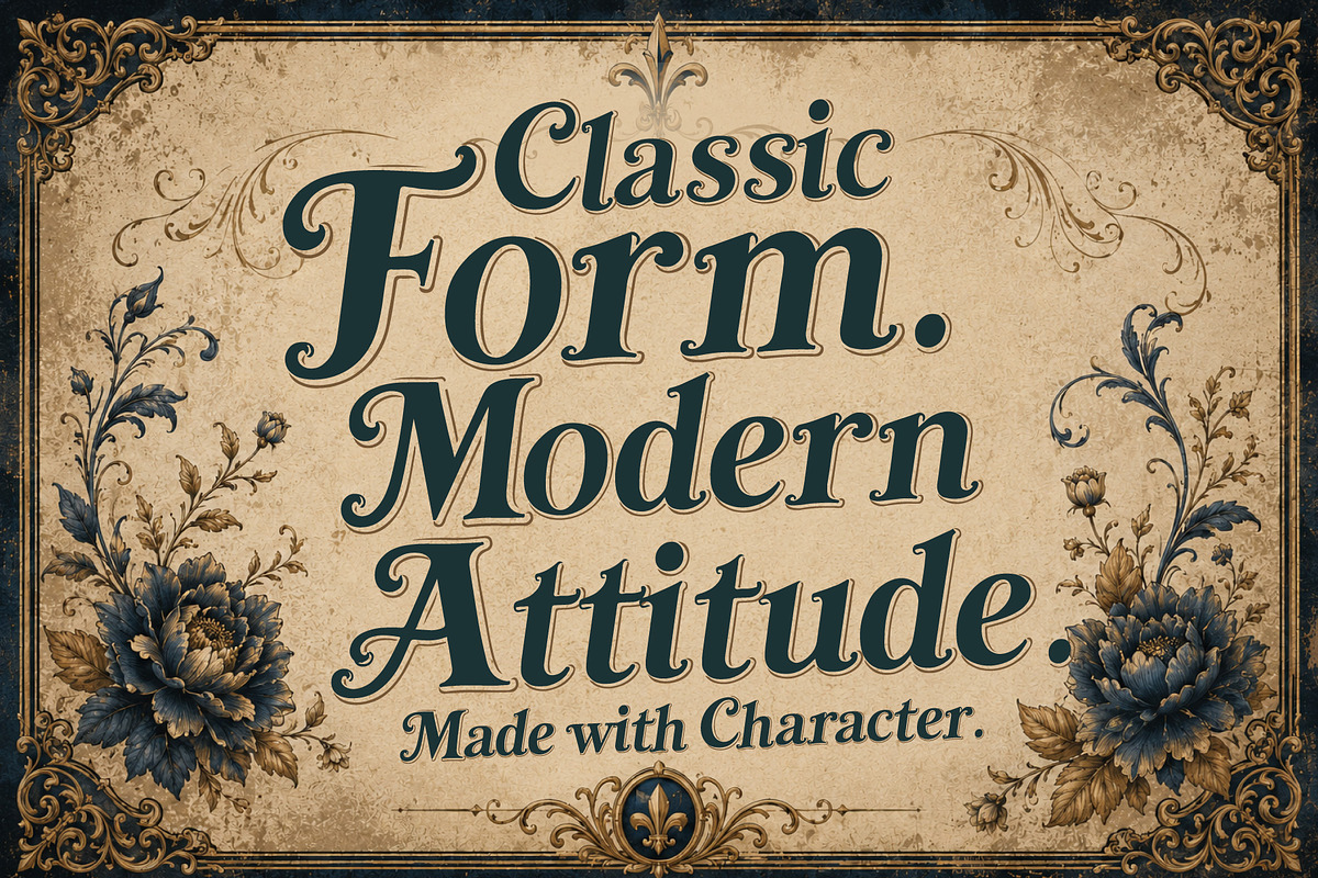 Rawkens - Beautiful Victorian Rebels, a Serif Font by HypeWorksCo (Photo 8 of 12)