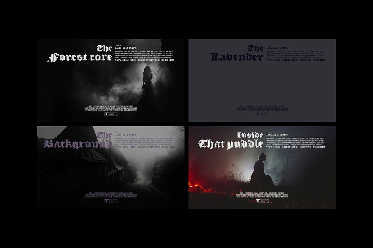 Horror Film Titles Collection, a Templates & Theme by pixelbuddha.net (Photo 18 of 26)
