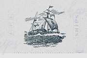 Ships and Sailors, an Illustration by Retro Machine (Thumbnail 3 of 6)