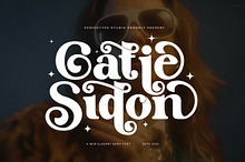Catie Sidon Elegant Serif Font