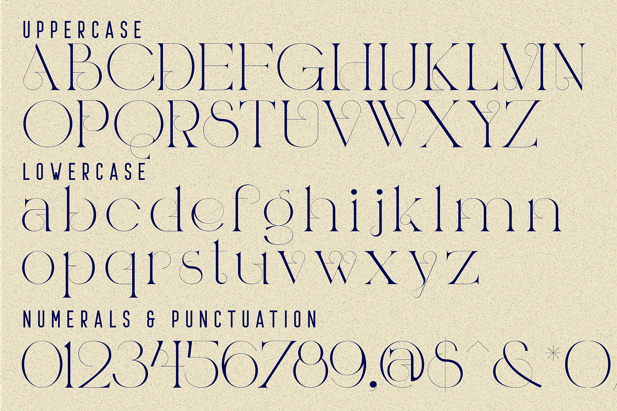 COASTAL COMFORT - LUXURY FONT, a Serif Font by 177Studio (Photo 7 of 8)