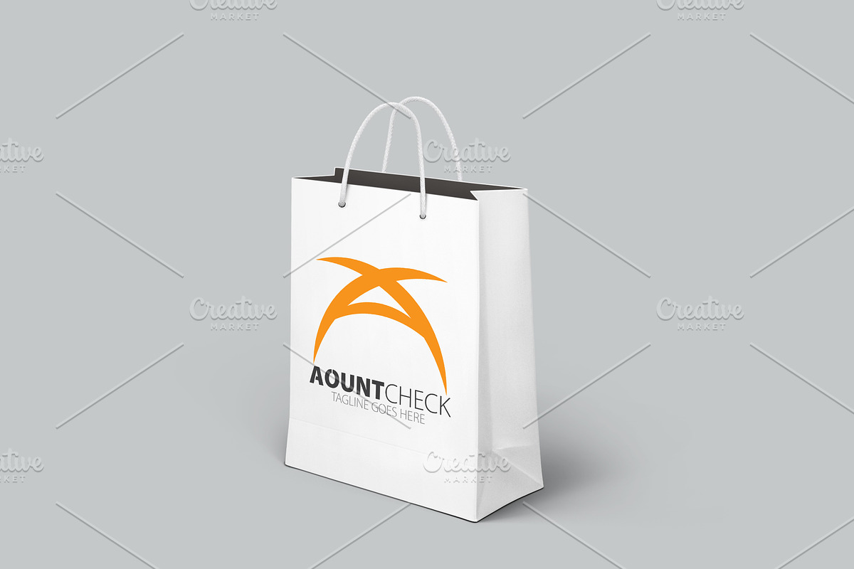 Aount-A Letter Logo, a Marketing Template by Josuf Media (Photo 2 of 5)