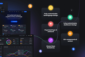 Cryptocurrency & Trading Web UI Kit