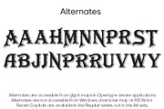 Bay Tavern X Set, a Font by FontMesa (Thumbnail 8 of 8)
