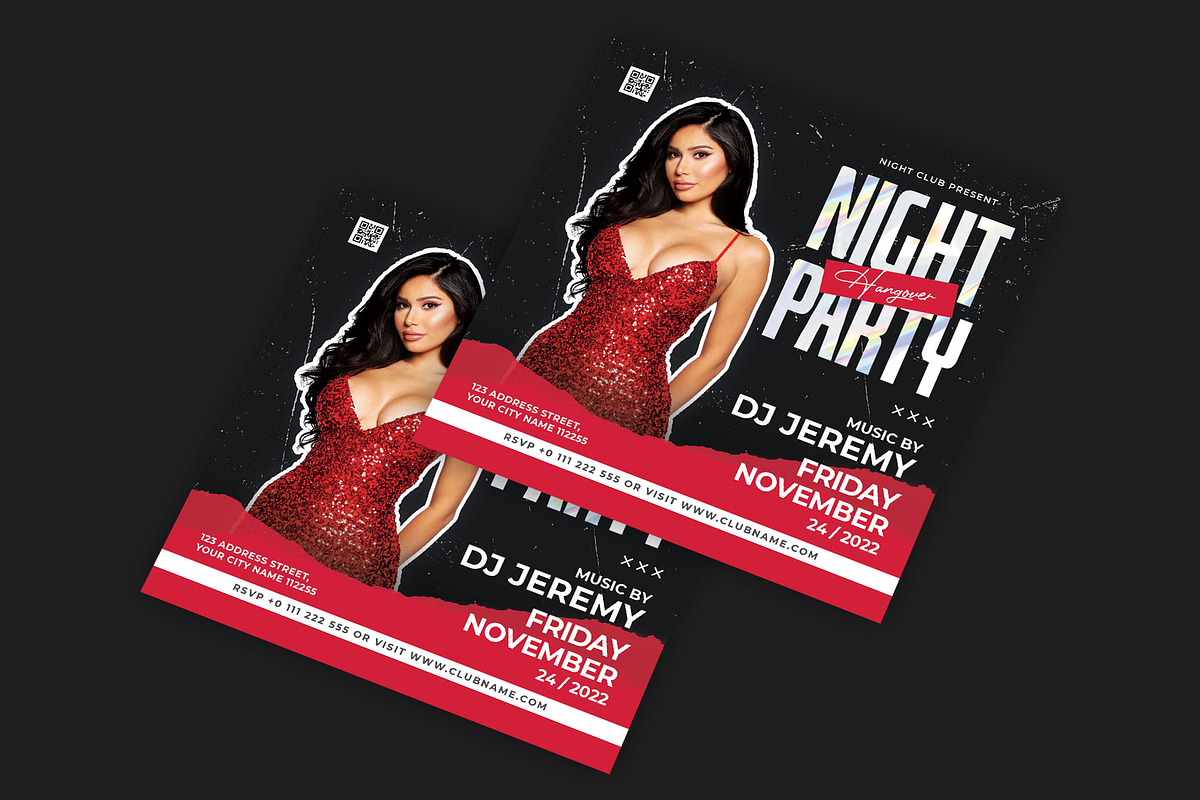 Party all night. Flyer frenzy!, a Flyer Template by CocoDesign (Photo 2 of 2)