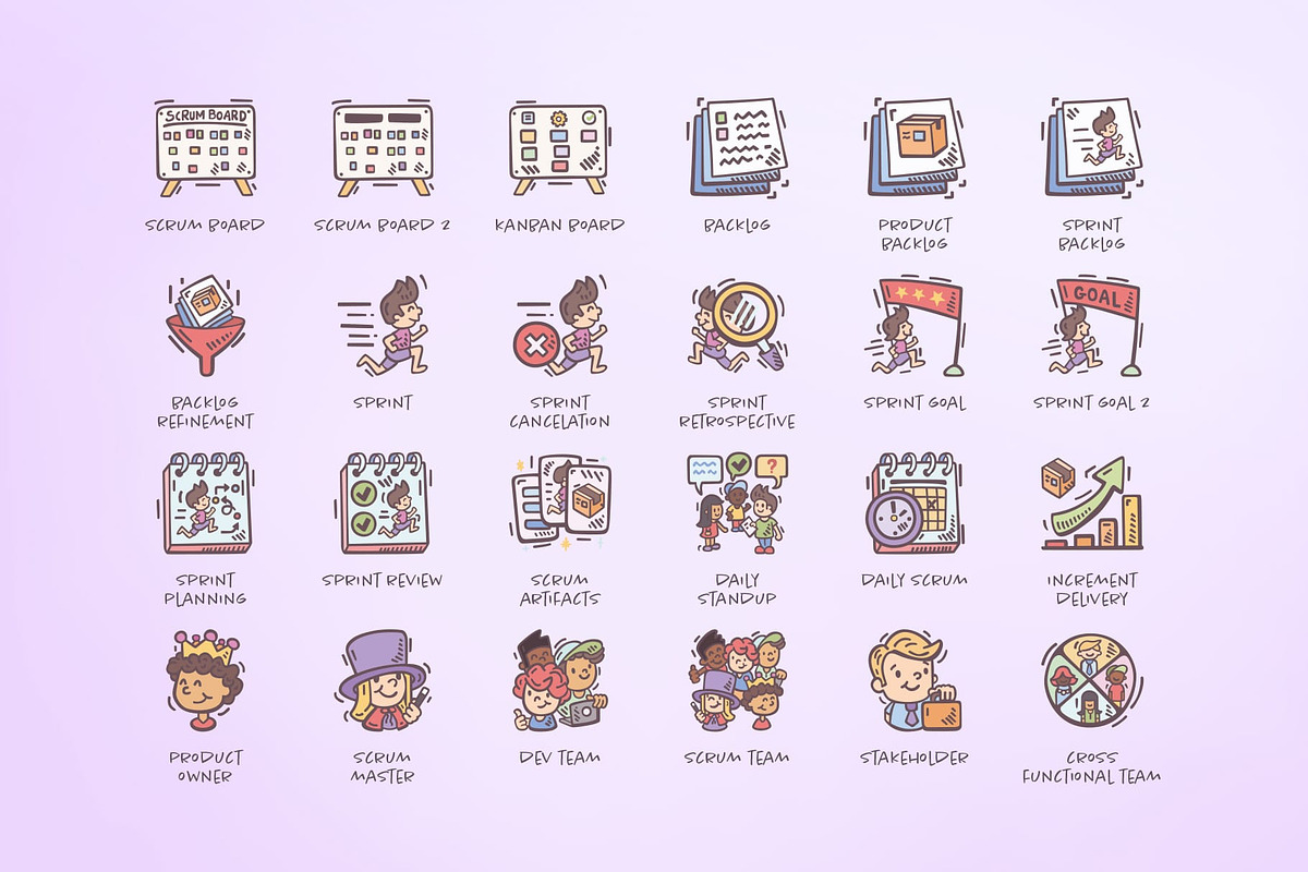 Scrum & Agile Icons - Premium Pack, a Solid Icon by Good Stuff No Nonsense (Photo 2 of 10)