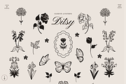 Vintage ditsy art & Floral patterns, a Decorative Illustration by Summer Nightingale Art (Thumbnail 14 of 19)
