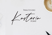 Kastoria - Script Handwritten Font, a Script Font by TrimStudio (Thumbnail 1 of 12)