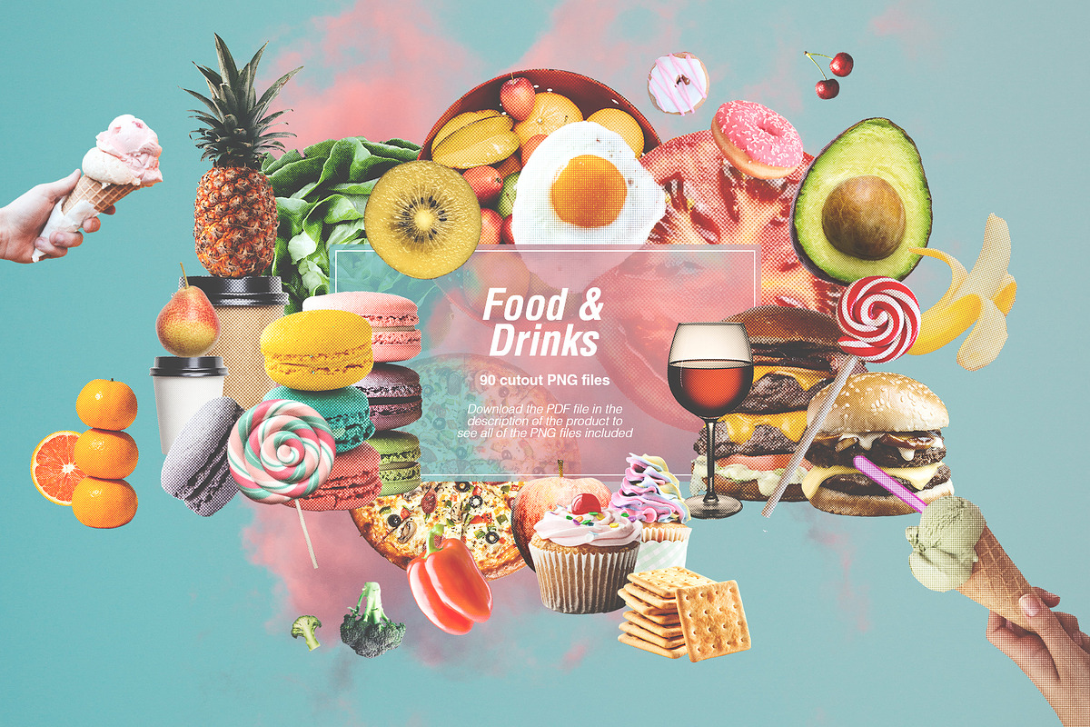 Collage Creator - 1400+ Cutouts, an Object Graphic by Graphicdome (Photo 15 of 47)