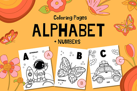 ALPHABET Coloring Book