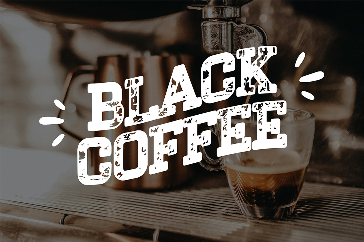 Slab Soldier Textured Font, a Slab Serif Font by UICreative (Photo 6 of 12)