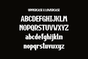 Vedak - Modern Display Font, a Sans Serif Font by lelevien (Thumbnail 2 of 4)
