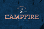 Campfire - Slab Serif, a Slab Serif Font by Typia Nesia (Thumbnail 1 of 8)