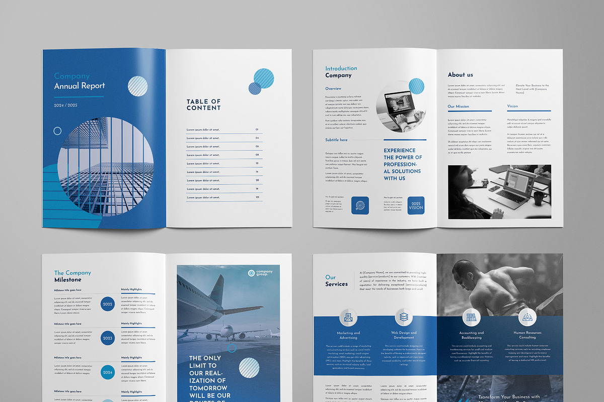 Annual Report | 16 Pages, a Brochure Template by BrochuresFactory (Photo 7 of 7)