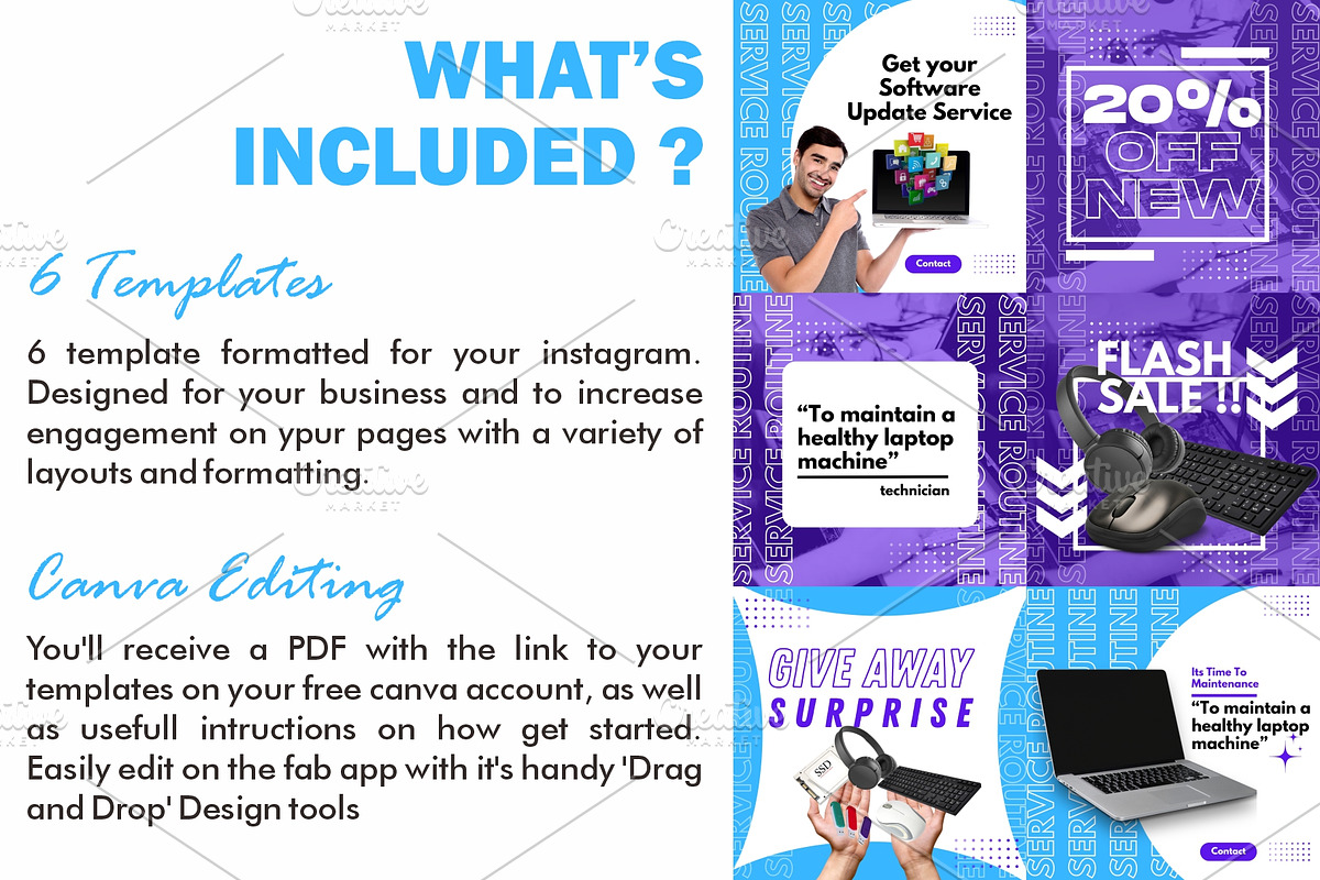 Sale Instagram Template - Canva, a Social Media Template by Null Stuido (Photo 3 of 3)
