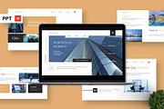 Portfolio Agency - Business PPT, a Presentation Template by Deepslide Studio (Thumbnail 1 of 4)