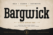 Bargwick _ display font