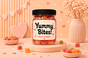 Candylicious - Sweet Display Font, a Handwritten Font by overlaytemplates (Thumbnail 2 of 5)