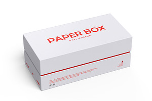 Rectangle Box Mockup For Branding