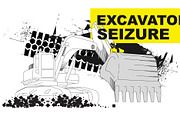 Construction machinery 20 ITEMS, a Technology Illustration by Vladimir Vihrev (Thumbnail 11 of 20)