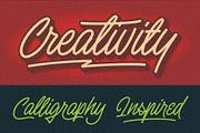 Silent Fighter - 3D Layered Font, a Script Font by Mikrojihad Typography (Thumbnail 4 of 19)