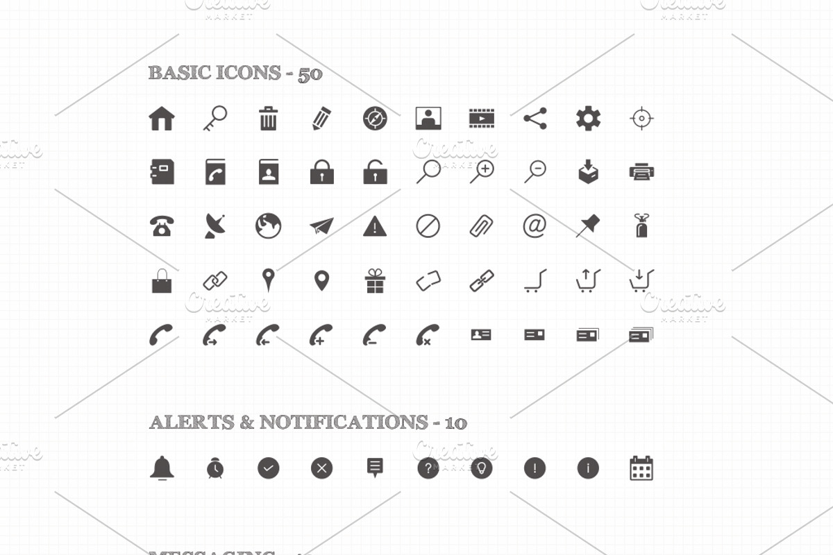 icons - value pack 1200 icons, an Icon by DeepDesign (Photo 5 of 5)