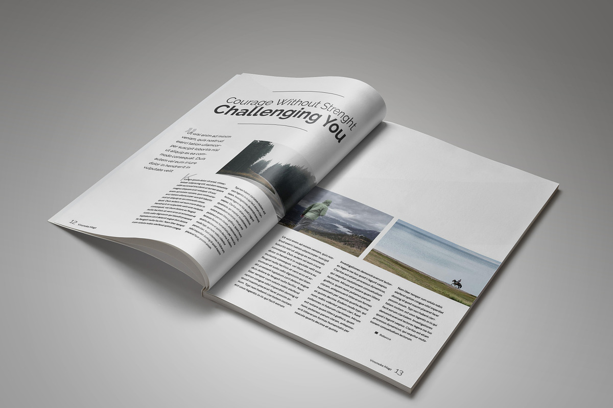 Vinsmoke Magazine, a Magazine Template by Bokuto (Photo 5 of 9)
