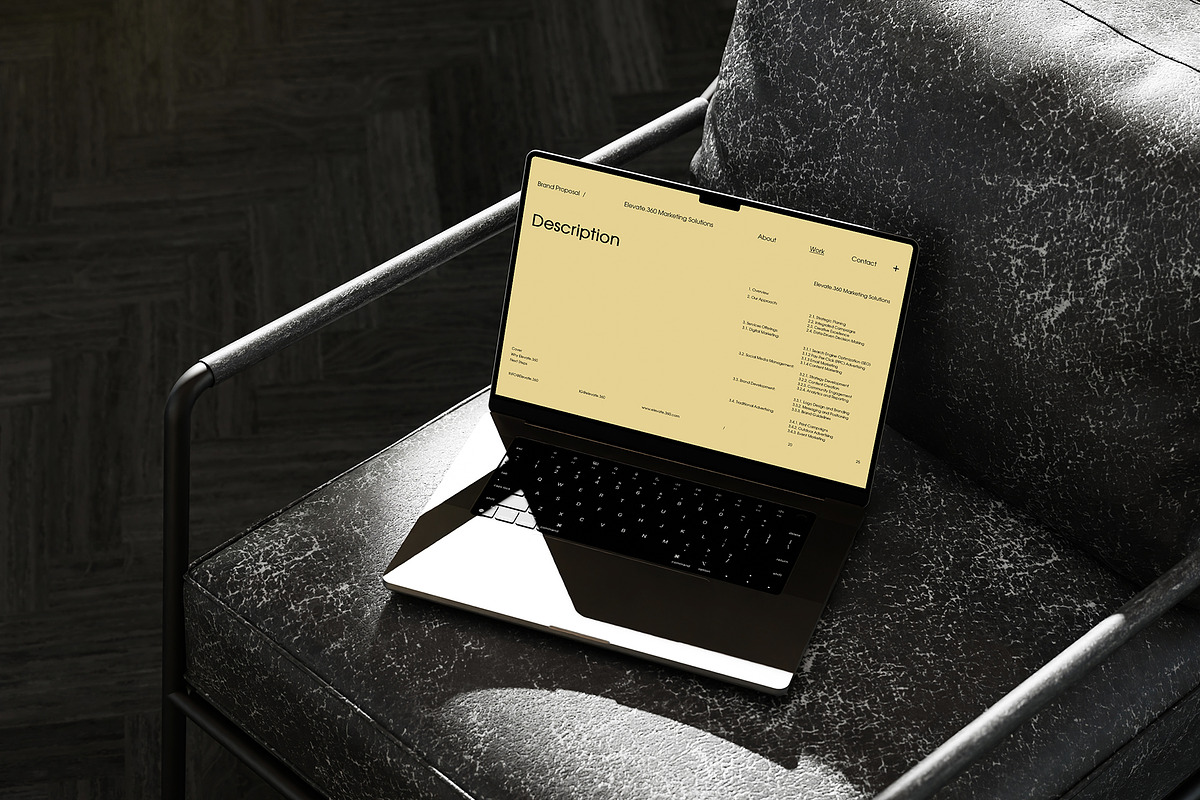 Brand Proposal & Marketing Solution, a Presentation Template by Viva Agency (Photo 10 of 10)
