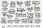Sarcasm SVG Quote Bundle, an Object Graphic by IllustratorAnnie (Thumbnail 1 of 5)