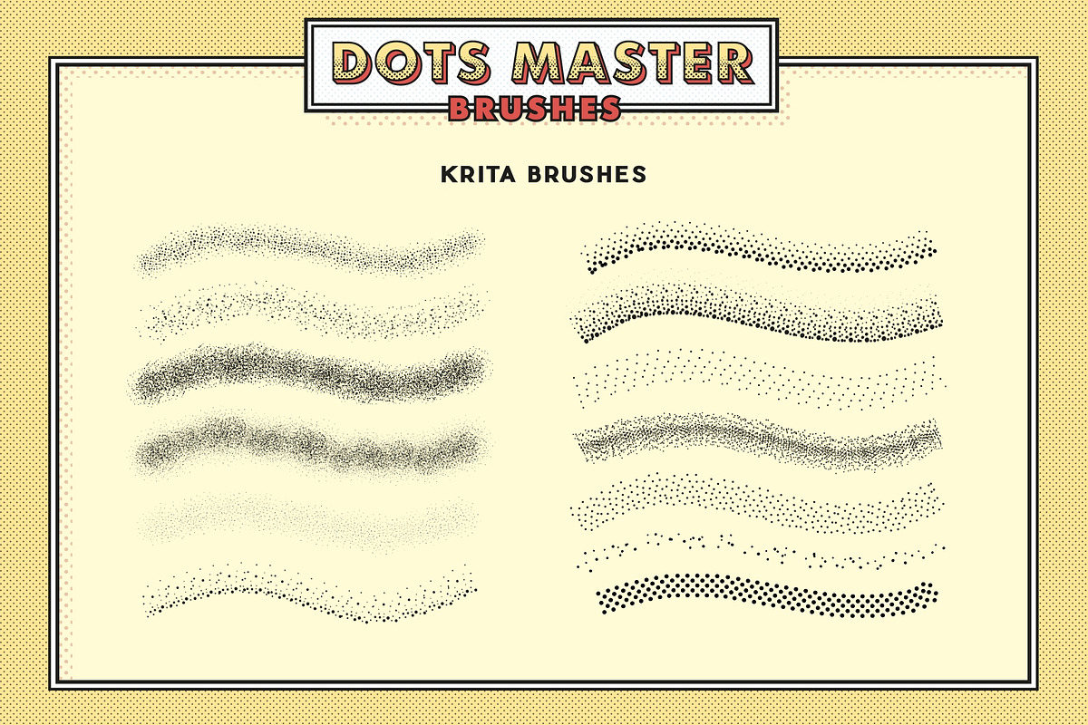 Dots Master Brushes and Patterns, a Brush Add-On by Pykhtik Design Shop (Photo 6 of 8)